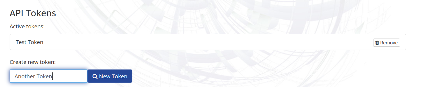 B2SHAREcreate API token